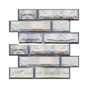 Imagem de Papel De Parede 3D Autoadesivo Impermeável Com Efeito Tijolo, 510 Ades