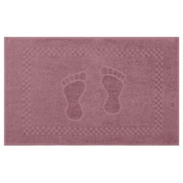 Imagem de Toalha De Piso Pezinho 100% Algodão 45x68cm Appel Orquídea