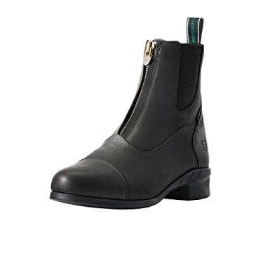 Imagem de Ariat Bota feminina Heritage Iv com zíper impermeável e isolada, Preto, 41