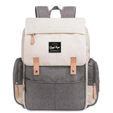 Imagem de Mochila Bolsa Infantil Bebê Gestante Mamãe Maternidade Térmica Imperme