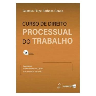 Imagem de Curso De Direito Processual Do Trabalho - 14ª Edição 2026