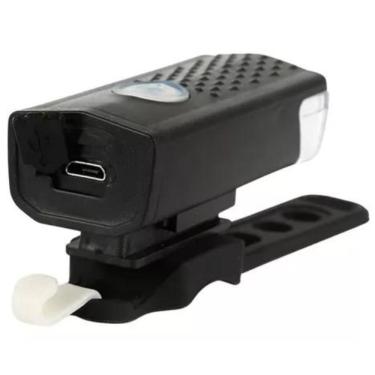 Imagem de Kit Bike Farol Frontal + Traseiro Ultra Led Usb Recarregável