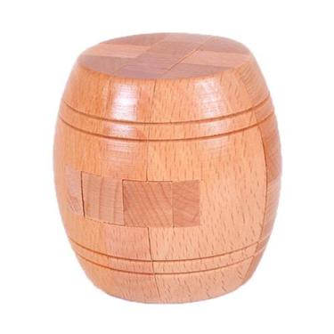 Imagem de Brinquedo de quebra-cabeça de madeira Beech Wood Kongming Lock para cr