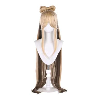 Imagem de Peruca de cosplay Genshin Impacts, traje de anime P de Ningguang - tai
