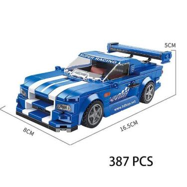 Imagem de Venalisa City Car Speed Champion Racer Building Block Racing - Gloome 
