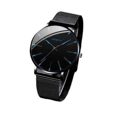 Imagem de Relógio De Pulso Masculino De Luxo Com Pulseira De Malha Ultrafina, An