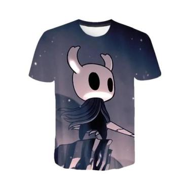 Imagem de Camisetas Casuais Infantis Com Desenhos Animados, Hollow Knight, Estam