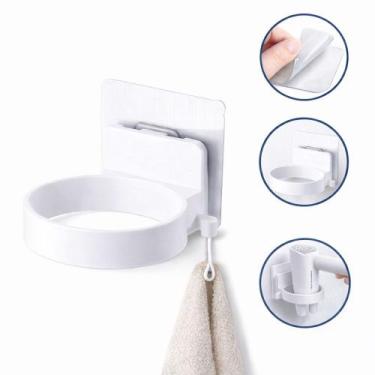 Imagem de Suporte Organizador Secador Cabelo Adesivo Parede Sem Furo - Yeet