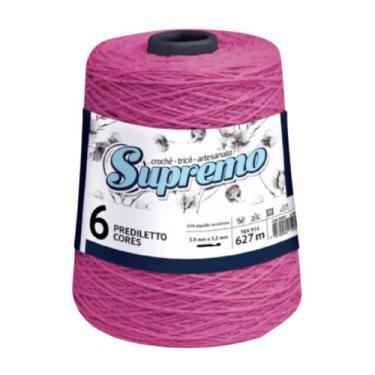 Imagem de Barbante Supremo Prediletto Cores Nº6 627 MT - Enovelar, 40 Rosa Médio