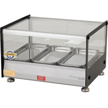 Imagem de Estufa Ônix Vitrine Para Salgados 3 Bandejas Marchesoni, 110V