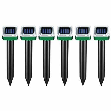 Imagem de Repelente Sonoro Para Jardim A Prova Dágua Snel Home, 6 unidades