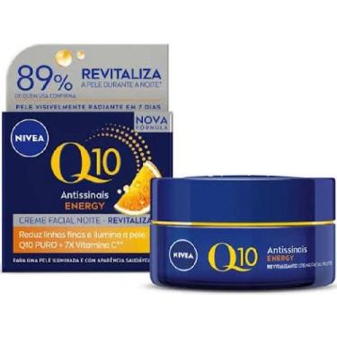 Imagem de Creme Facial Antissinais Nivea Q10 Energy Noite 50g