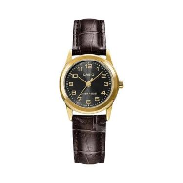 Imagem de Relógio Feminino De Quartzo À Prova D'água 30m Casio LTP-V001GL-9B Rel