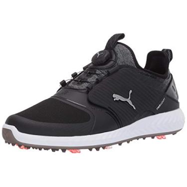 Imagem de PUMA Ignite Pwradapt Tênis de golfe masculino em gaiola, preto puma, prata, 42, Puma Preto-puma Prata Puma Preto, 43
