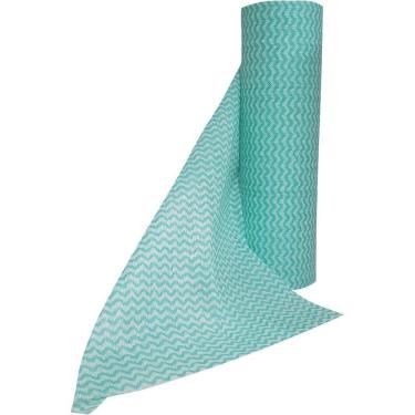 Imagem de Pano Multiuso Verde (Perfex) 30 Cm X 25 M Mr.Plus 50 Panos