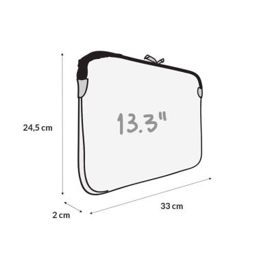 Imagem de Capa Neoprene Classic para Notebook de 13,3 Polegadas