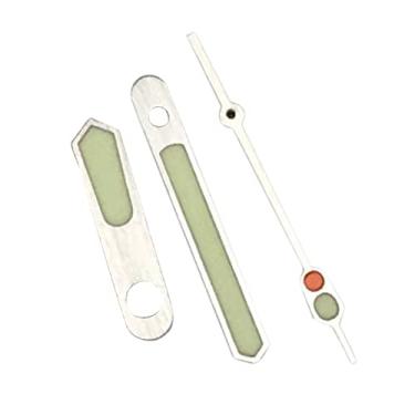 Imagem de Ponteiros de movimento luminosos verdes para movimento mecânico automático do Japão NH35 NH36