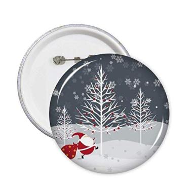 Imagem de Mas, Papai Noel, floco de neve, árvore, alfinetes, emblema, botão, decoração, acessório, 5