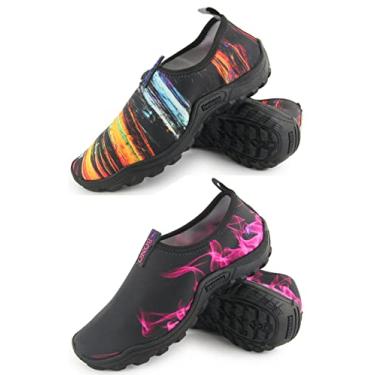 Imagem de Kit 2 Sapatilhas Aquática Neoprene Surf Mergulho Pesca Bike Trilha Adventure