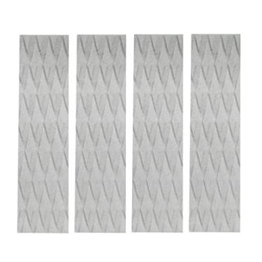 Imagem de shamjina 4 Pack EVA Front Traction Pad Tail Pads para Skimboard, Prancha de Surfe, Surfe - Adição às Pranchas - Várias, Cinzento