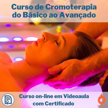 Imagem de Curso on-line em videoaula de Cromoterapia do Básico ao Avançado com Certificado