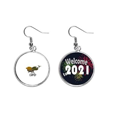 Imagem de Unicórnio Ireeping Inseto Art Deco Presente Fashion Orelha Pingentes Brincos Joias 2021 Blessing