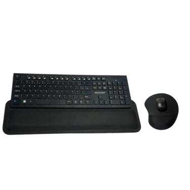 Imagem de Kit ergonômico com apoio de punho para teclado + mouse c/ EVA