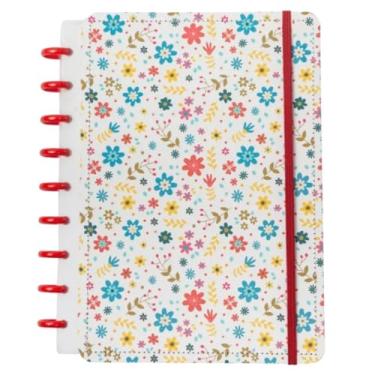 Imagem de Diskô - Caderno Diskô Flower M – Personalizável e Reutilizável