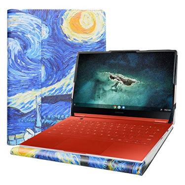 Imagem de Alapmk Capa protetora para Samsung Galaxy Book3 360 13/Galaxy Book2 Pro 360 13 NP930QED/Galaxy Book2 360 13 NP730QED/Galaxy Chromebook 13 XE930QCA/Galaxy Book Pro 360 13 NP930QDB, Noite Estrelada