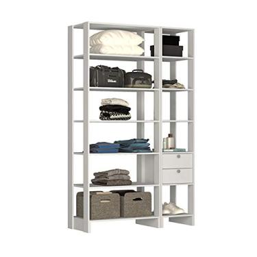 Imagem de Guarda Roupa Closet 10 Prateleiras Yes EY103.106 Branco Nova Mobile