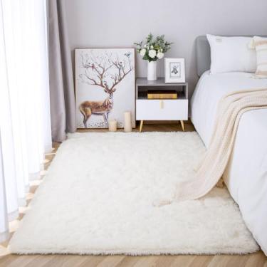 Imagem de Tapete de pelúcia para decoração de família, tapete de área grande para casa, tapetes macios para sala de estar, tapetes peludos para quarto, hs0078zi, 120x160cm