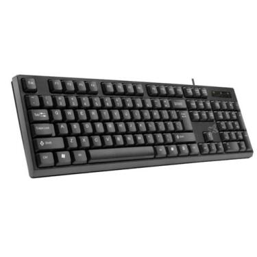 Imagem de Teclado USB Universitario Preto 60000140 Maxprint