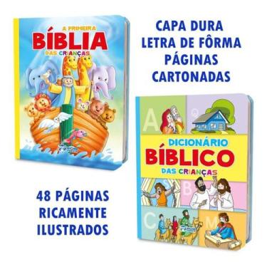 Imagem de Kit Bíblia Das Crianças + Dicionário Bíblico Das Crianças - Bicho Espe