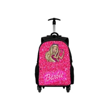 Imagem de Bolsa Mochila Escolar Para Criança Infantil Com Rodinha De Carrinho Pa