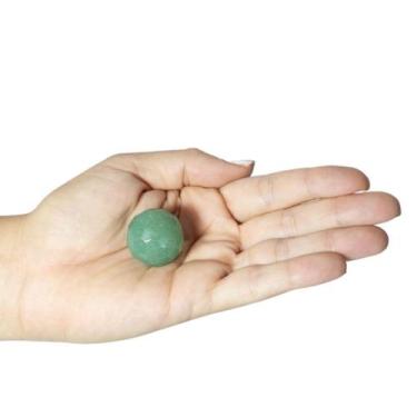 Imagem de BOLA / ESFERA FACETADA QUARTZO VERDE - (2 a 2,99)cm - GOMES CRYSTALS