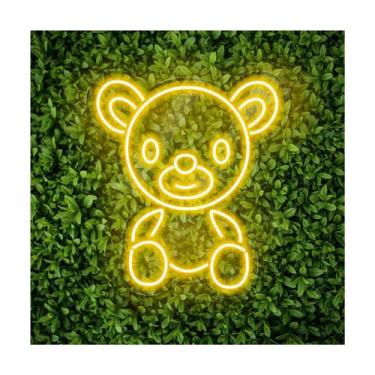 Imagem de Neon Led Ursinho Urso de pelúcia Decoração Festa Criança - OnTheLight