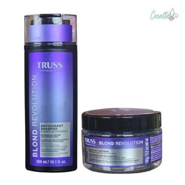 Imagem de Kit Truss Blond Revolution Shampoo 300ml + Máscara 180g
