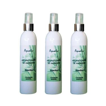 Imagem de Kit 3 Aromatizador De Ambientes Aroma Bamboo Frasco 200Ml