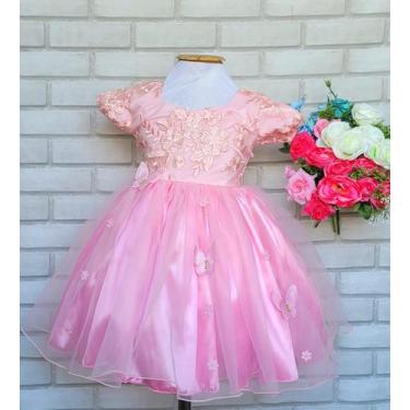 Imagem de Vestido Luxuoso Jardim Encantado Bebê - coloribaby