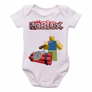 Imagem de body nenê criança roupa bebê Roblox Bomba - Empório Dutra, G   ( 4-8 M