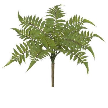 Imagem de Folhagem Samambaia Real Toque Plástico Verde 38cm - D. E. A. D. A.