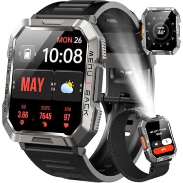 Imagem de Smartwatches 2.01" Resistente à Água IP68 Relógio Inteligente com Modos Esportivos e Recebimento de Notificações para iOS e Android