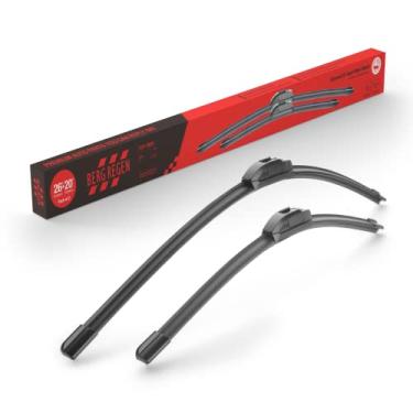 Imagem de BERG REGEN Lâminas de Limpador de Pára-Brisa Premium de Desempenho de Qualidade Oem 26 e 20, Lâminas de Limpador de Substituição Automática para Todas As Estações, Fit Toyota Camry 2020-2018, Ford Edg