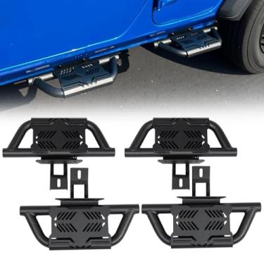 Imagem de Broaddict Estribos Laterais Ez Adequados Para Jeep Wrangler Jl 4 Portas 2018-2025
