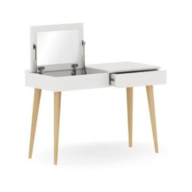 Imagem de Quater, Escrivaninha Infantil com Espelho e Gaveta Quater