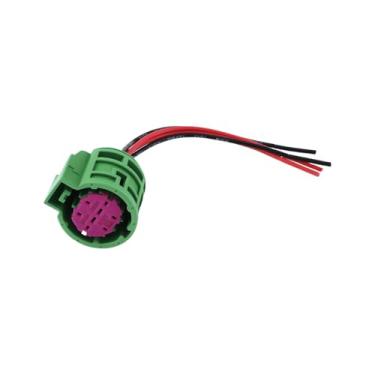 Imagem de YINETTECH Chicote de fios de reparo de plugue de conector DRL de luz diurna compatível com Fiat 500 compatível com Abarth 595 2007-2015