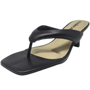 Imagem de Tamanco Feminino Mule Salto Fino Feminino Moleca