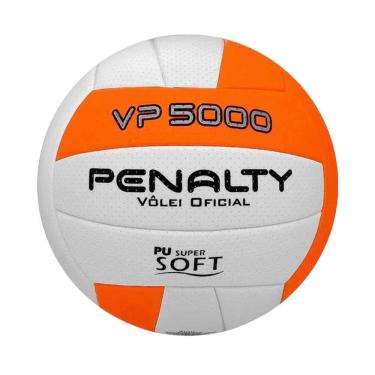 Imagem de Bola Volei Vp 5000 521271-1710 - Branco/Laranja U
