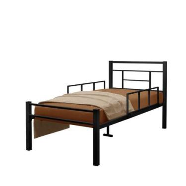 Imagem de Cama Solteiro Aço Segurança Conforto Proteção Garantido - HOME AS, PRE