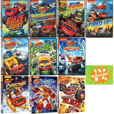 Imagem de generic Blaze And The Monster Machines: Coleção Ultimate De Dvds Da Série Tv Nickelodeon Com Cartão Arte Bônus